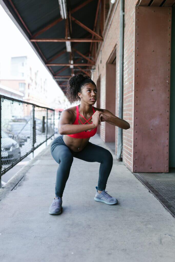 functional strength training- squats